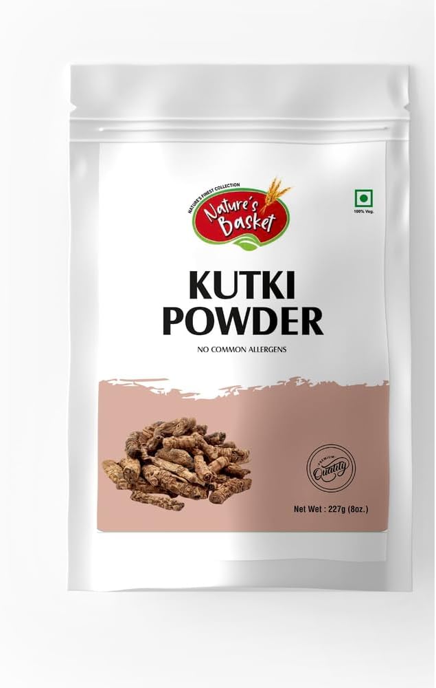 Natures Basket Kutki (Picrorhiza kurrooa) Powder – 227g
