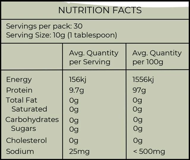 Nature's Basket Hydrolysed Collagen Powder, Unflavoured, Grass Fed, Paleo and Keto Friendly, 300g