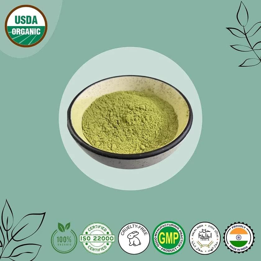 Nature's Basket Neem (Azadirachta Indica) Powder | Promotes Healthy Skin, Boosts Immune System and Aids in Digestion - 227 Grams