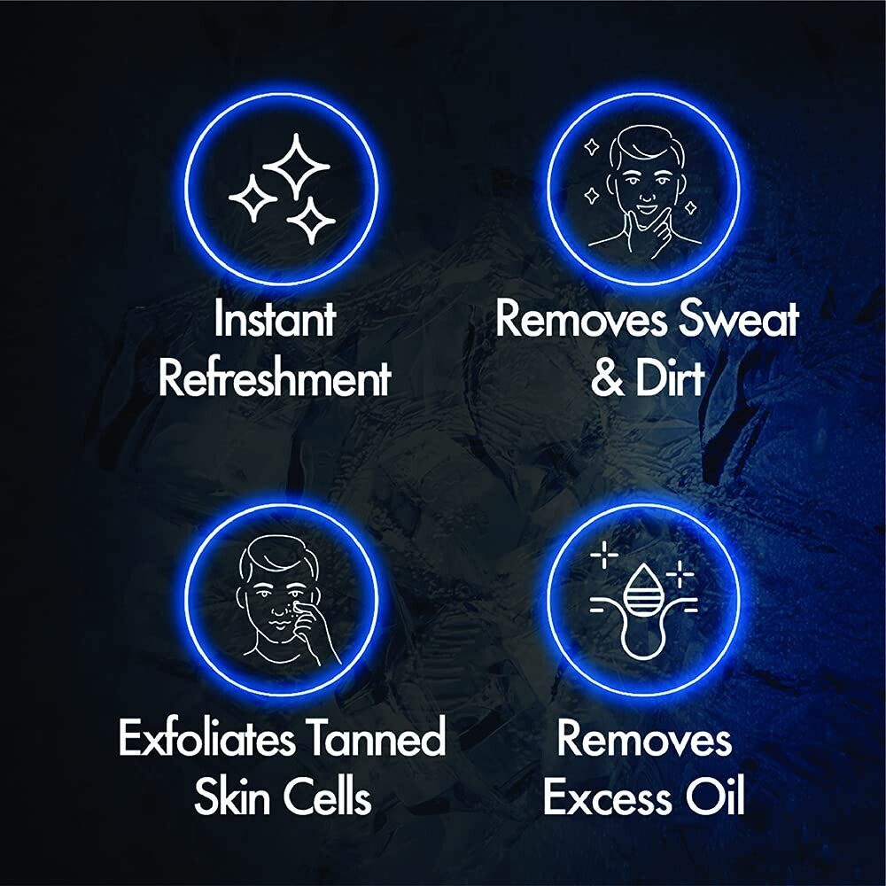 Pond's Men Oil Clear Facewash, 100 g  Free Shipping