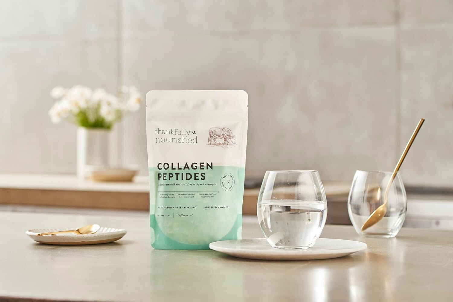 Thankfully Nourished Collagen Peptides 150g