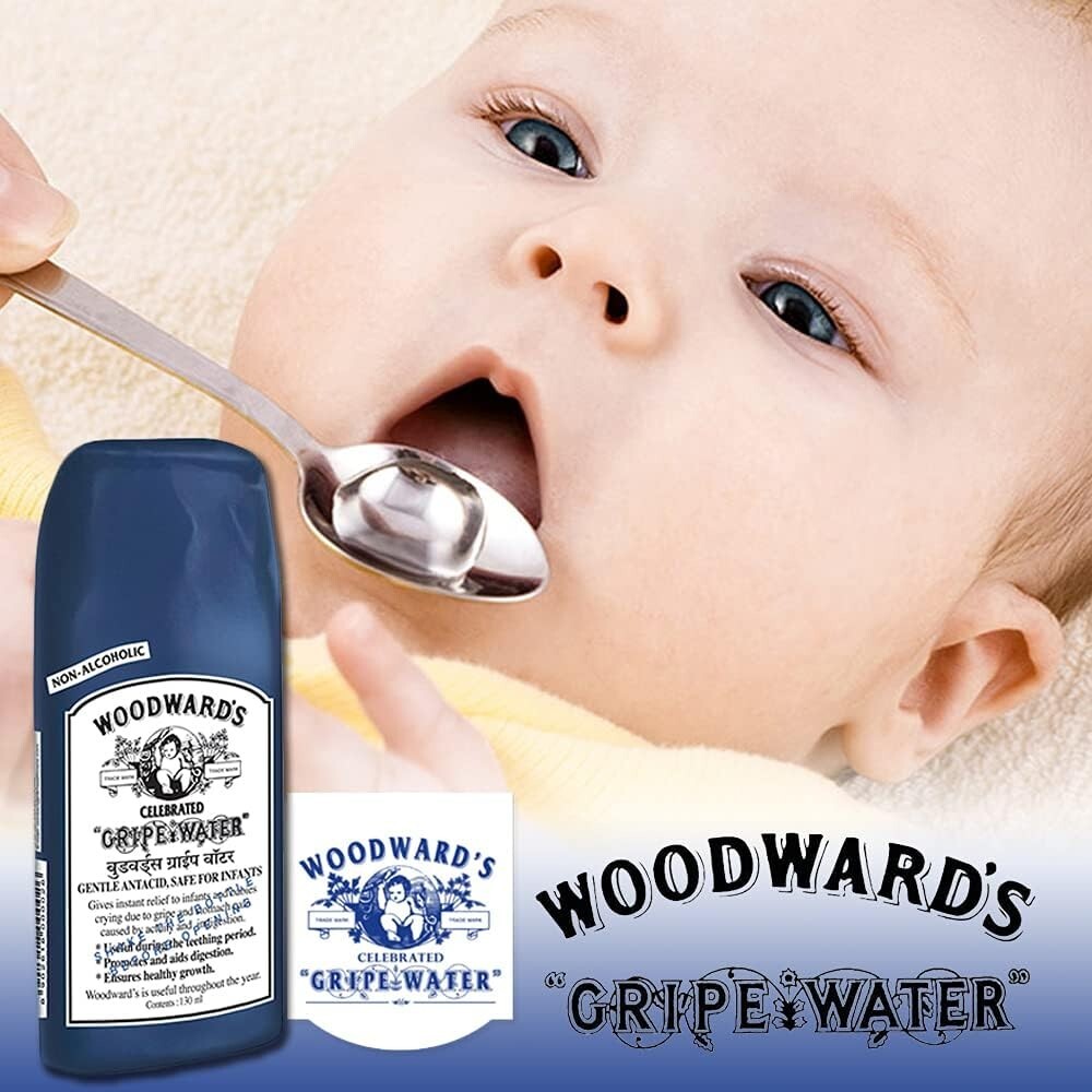 Woodward'S Gripe Water 130Ml (Pack of 3)  Free Shipping