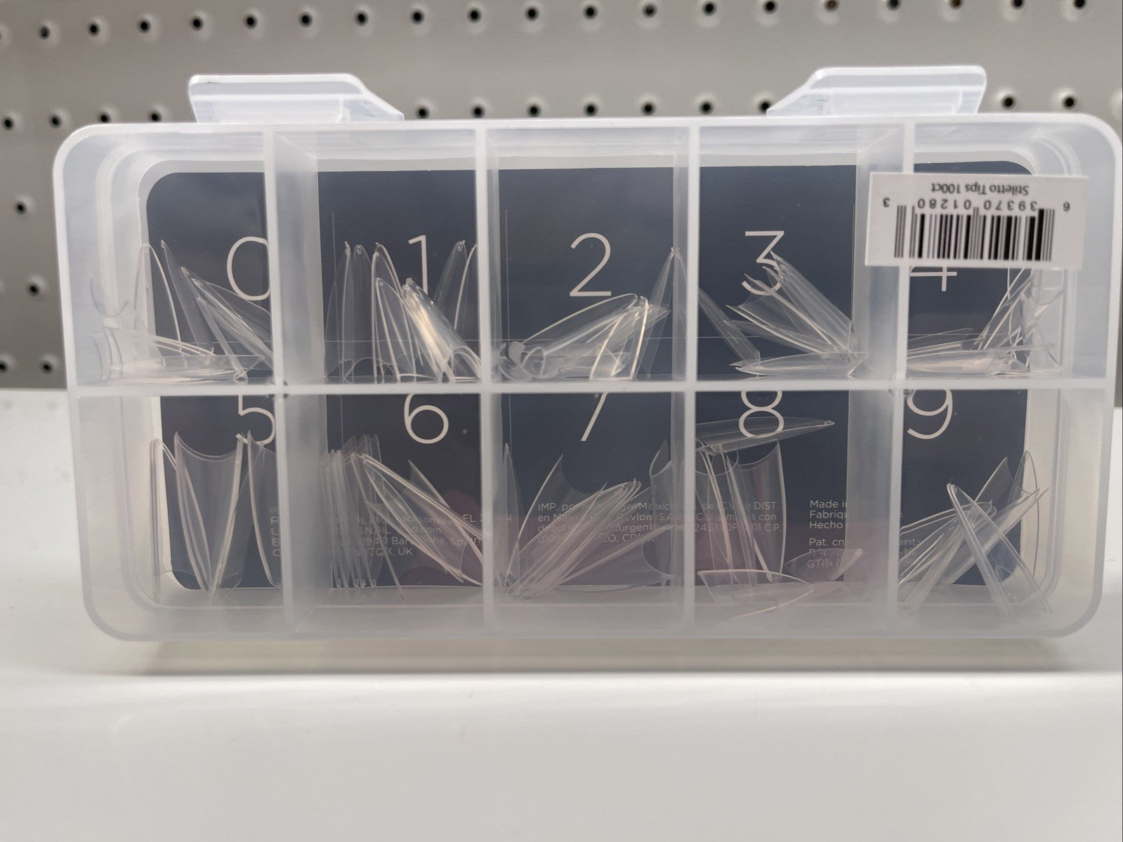 Cnd Pre Shaped Stiletto Tips 100pk. Free Shipping