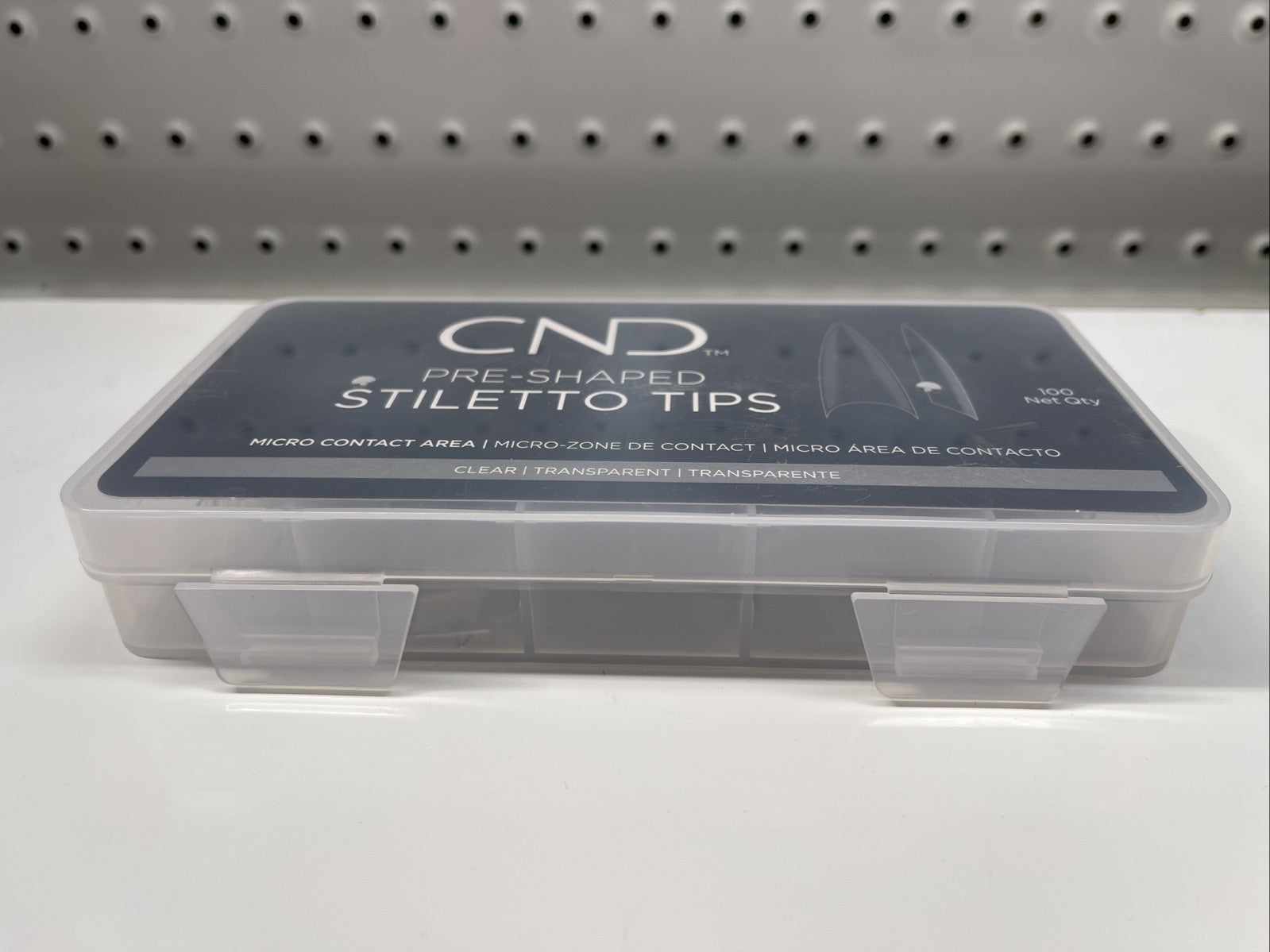 Cnd Pre Shaped Stiletto Tips 100pk. Free Shipping