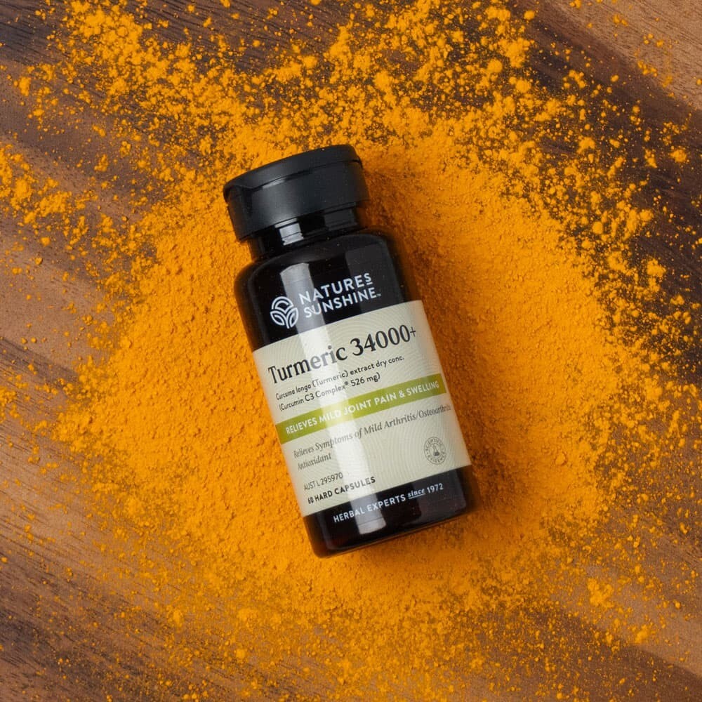 Nature's Sunshine Turmeric 34000+ 60c  Free Shipping