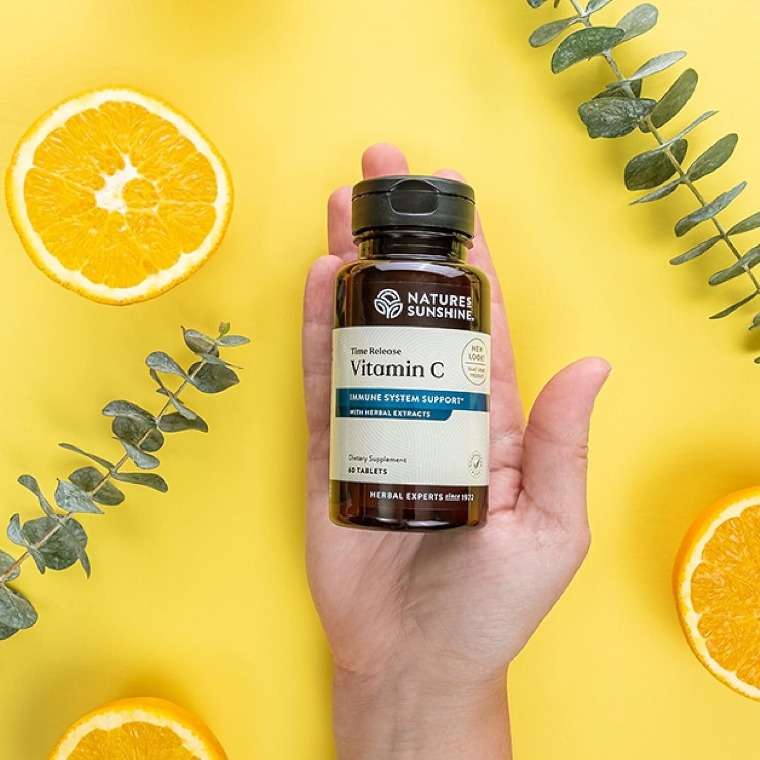 Nature's Sunshine Vitamin C 1000mg Timed Release 150t  Free Shipping