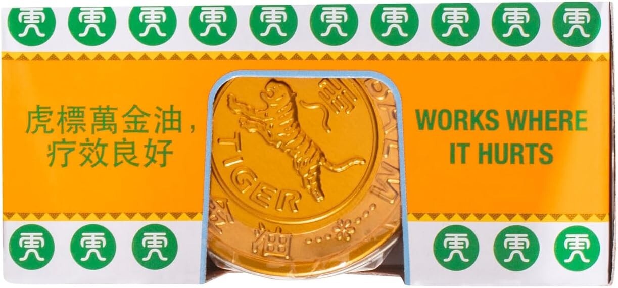 Tiger Balm White Ointment 18g (Pack of 3)  Free Shipping