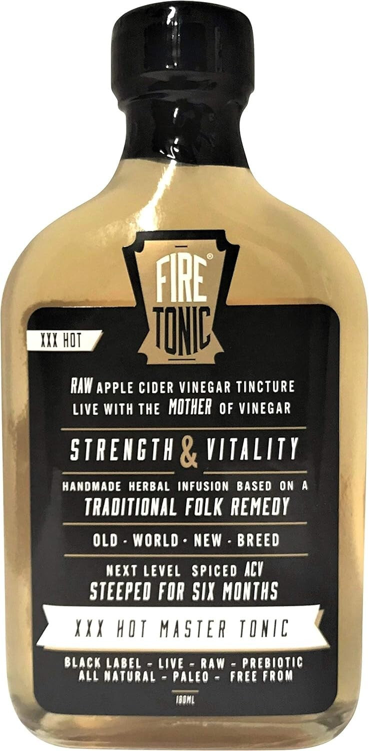 Fire Tonic ACV Spiced Black Label 180ml  Free Shipping
