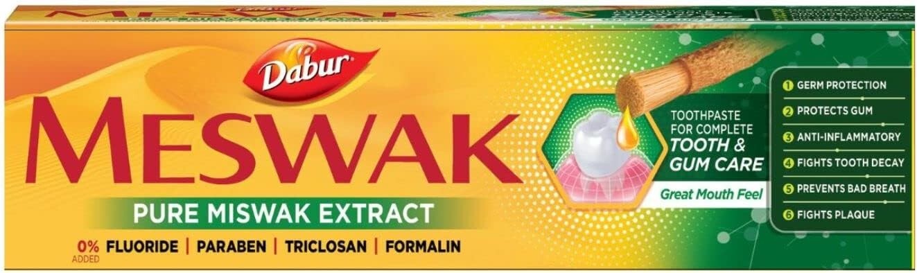 Dabur Miswak Toothpaste, 200 grams  Free Shipping