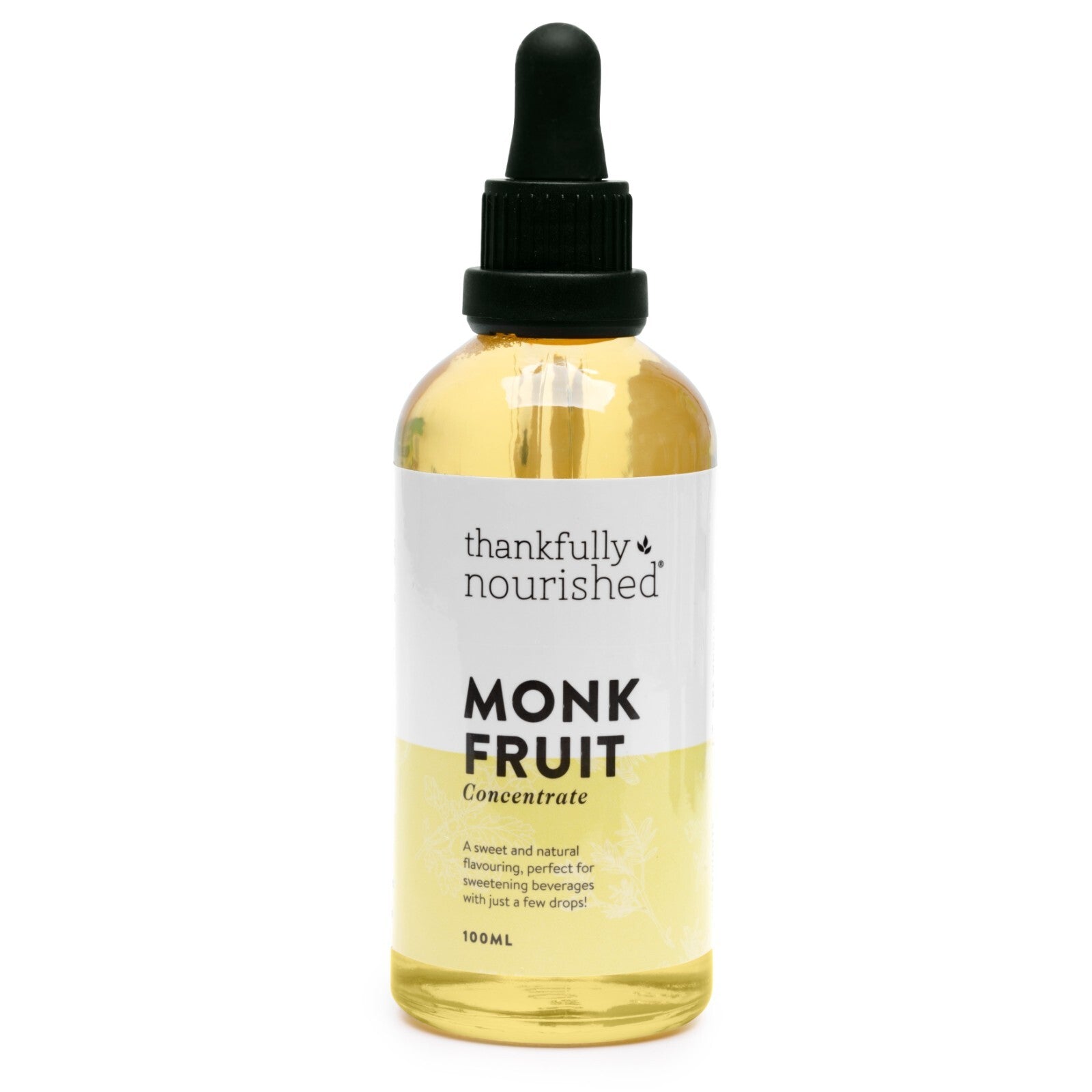 Thankfully Nourished Monk Fruit Concentrate Natural 100ml Free shipping