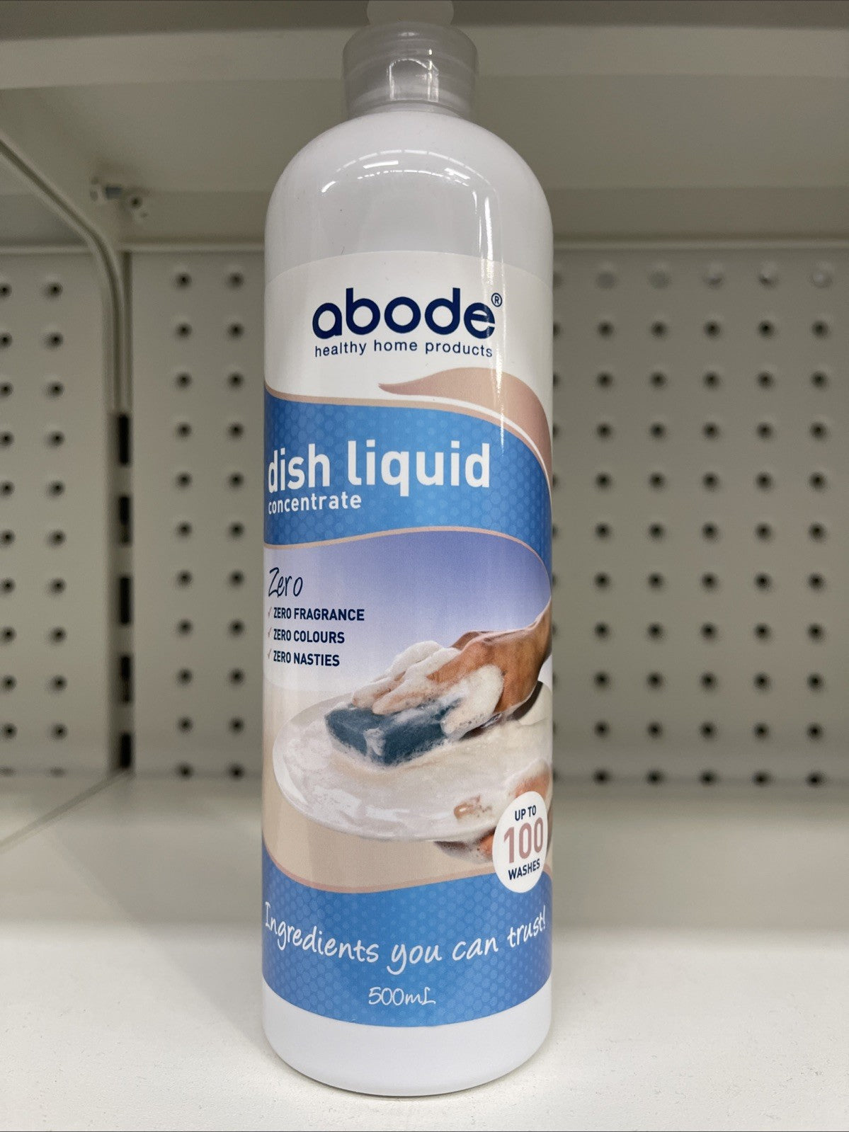 Abode Dish Liquid Concentrate Zero 500mL