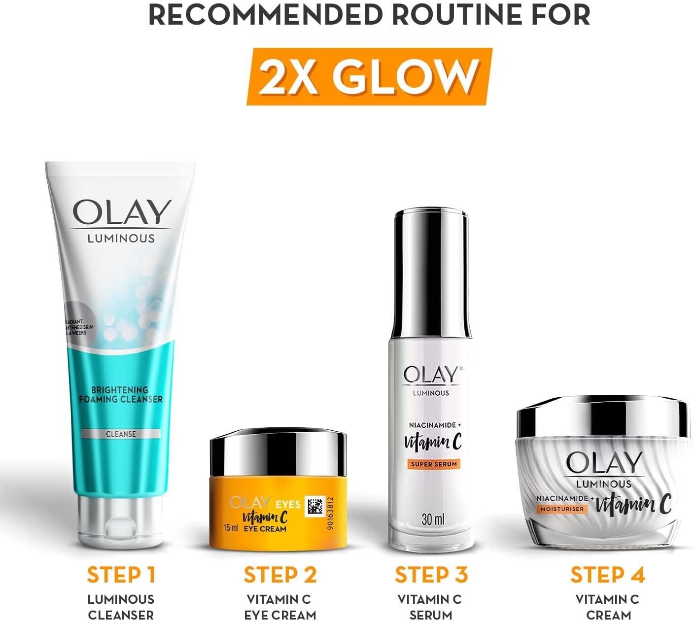 Olay Luminous Niacinamide + Vitamin C Super Serum - 30ml  Free Shipping
