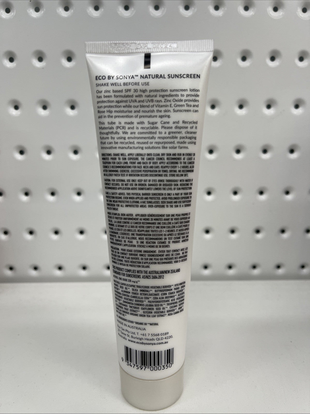 Eco Sonya Sunscreen SPF 30 150ml  Free Shipping  Free Shipping