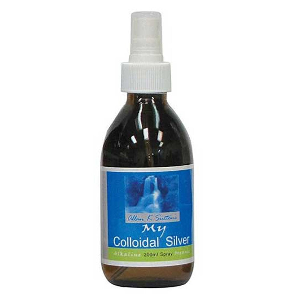 Allan K Sutton's My Colloidal Silver Spray 200ml FREE SHIPPING