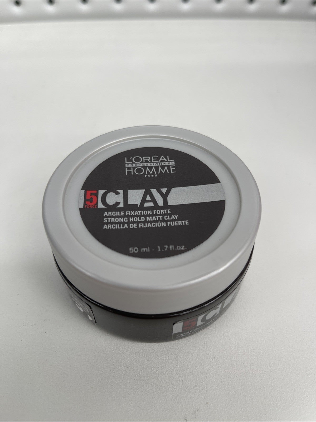 L'Oreal Professionnel Homme Strong Hold Clay 50ml  Free Shipping