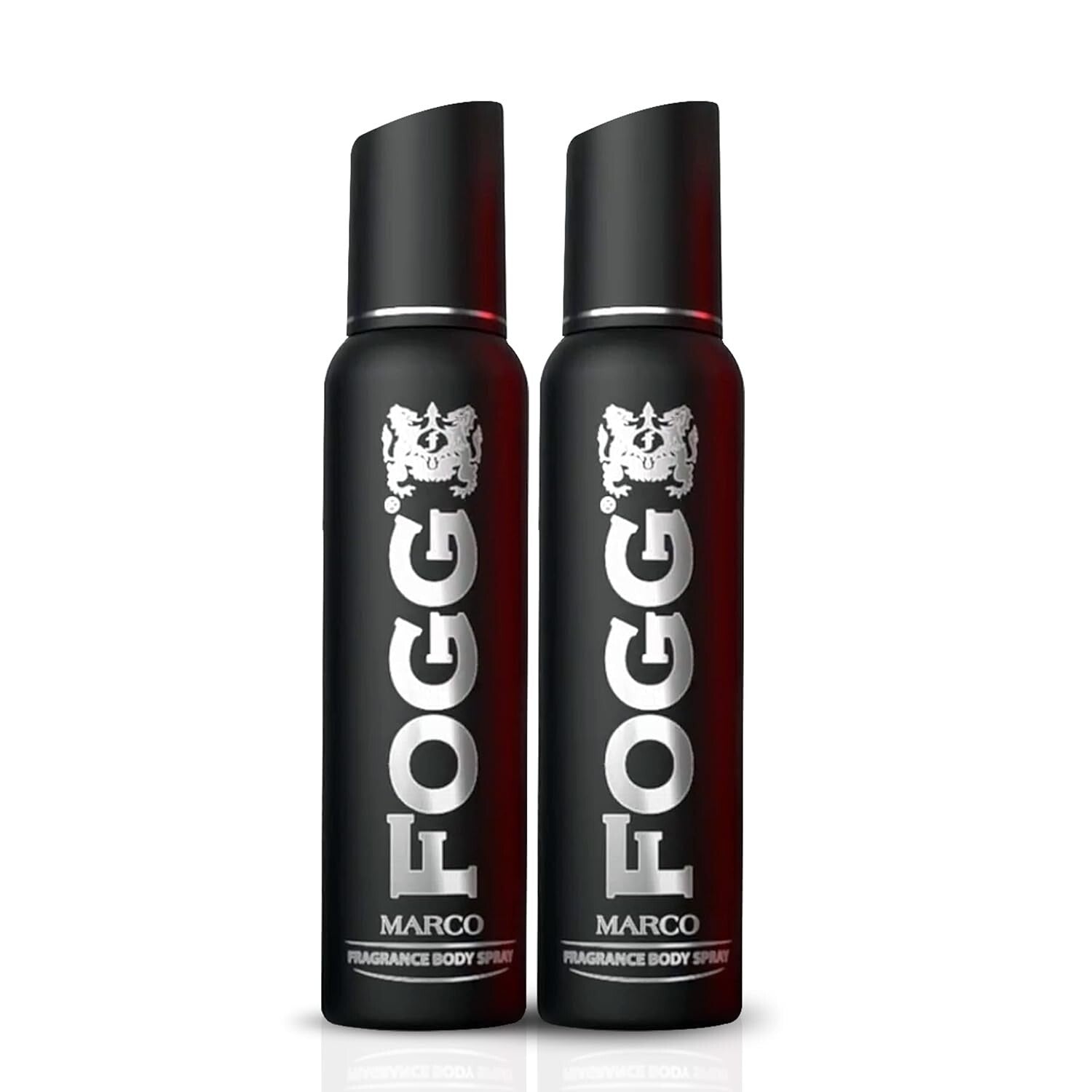 Fogg Marco No Gas Deodorant for Men, Long-lasting Perfume Body Spray, 2 x 120ml