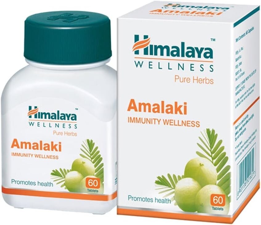 Himalaya Amalaki (Immunity wellness Amla) 60 tablets set of 6  Free Shipping
