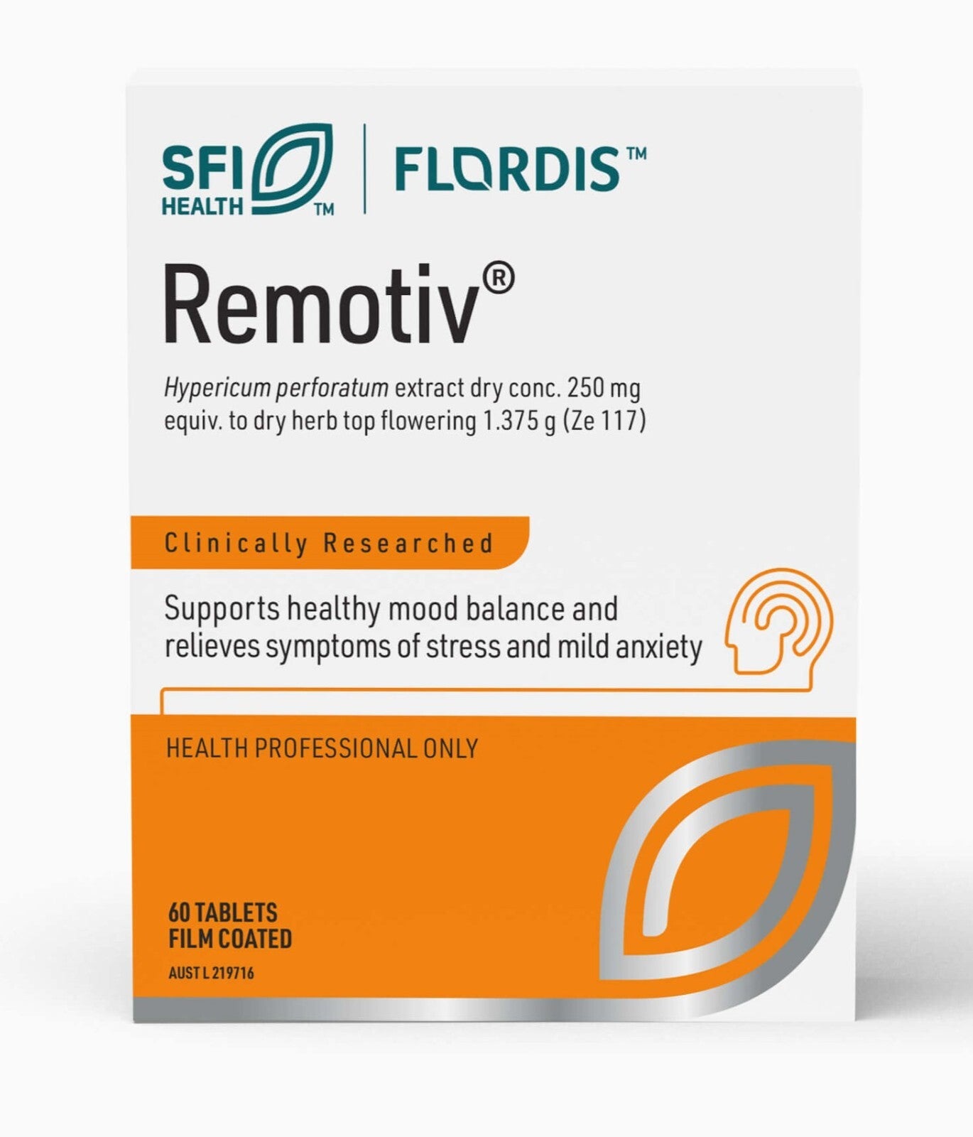 SFI Health Remotiv 60 Tablets FREE SHIPPING