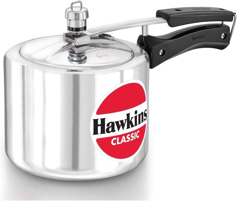 HAWKINS CL3T Classic CL3T-LITER New Improved Aluminum Pressure Cooker, Small