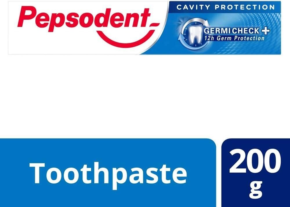 Pepsodent Germicheck Cavity Protection Toothpaste, 200 grams