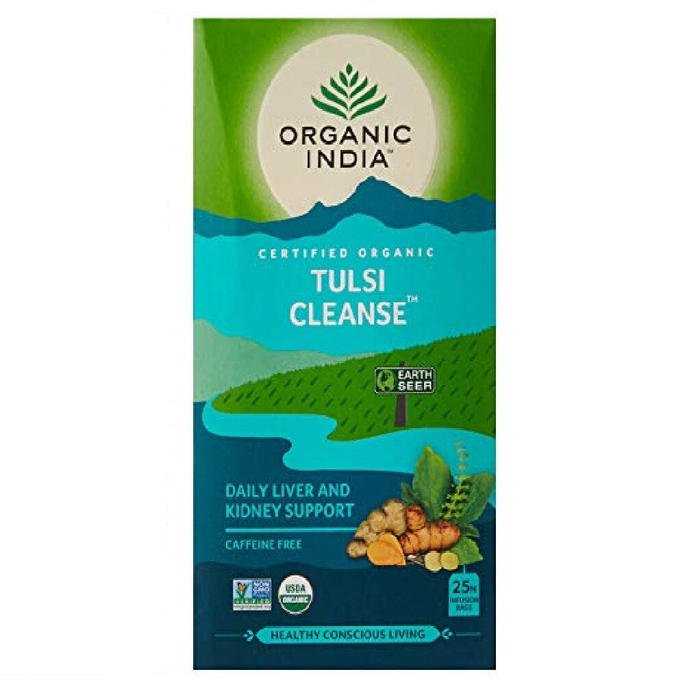 ORGANIC INDIA TEA TULSI 25 TEABAGS - CHOOSE YOUR FAVORITE FLAVOURS