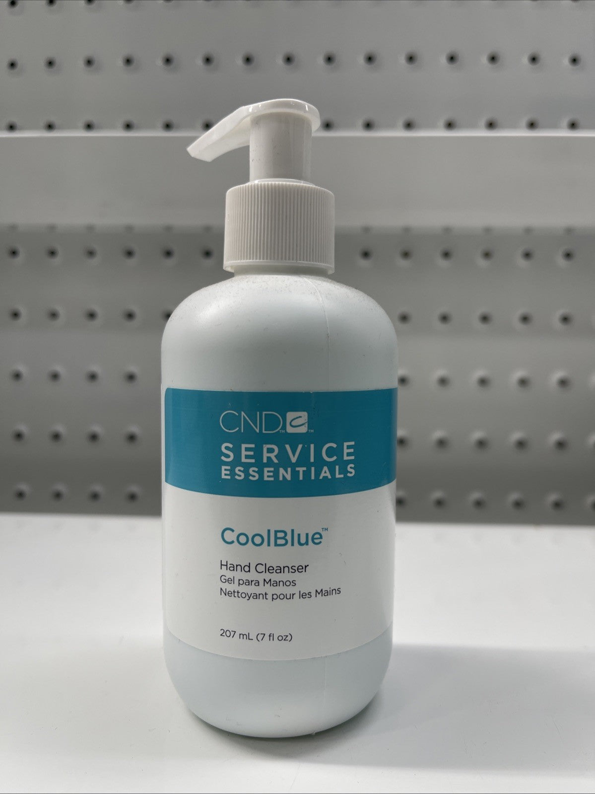 CND Essentials ~ COOL BLUE ● Waterless Cleansing Gel Hand Wash ● 207ml ●