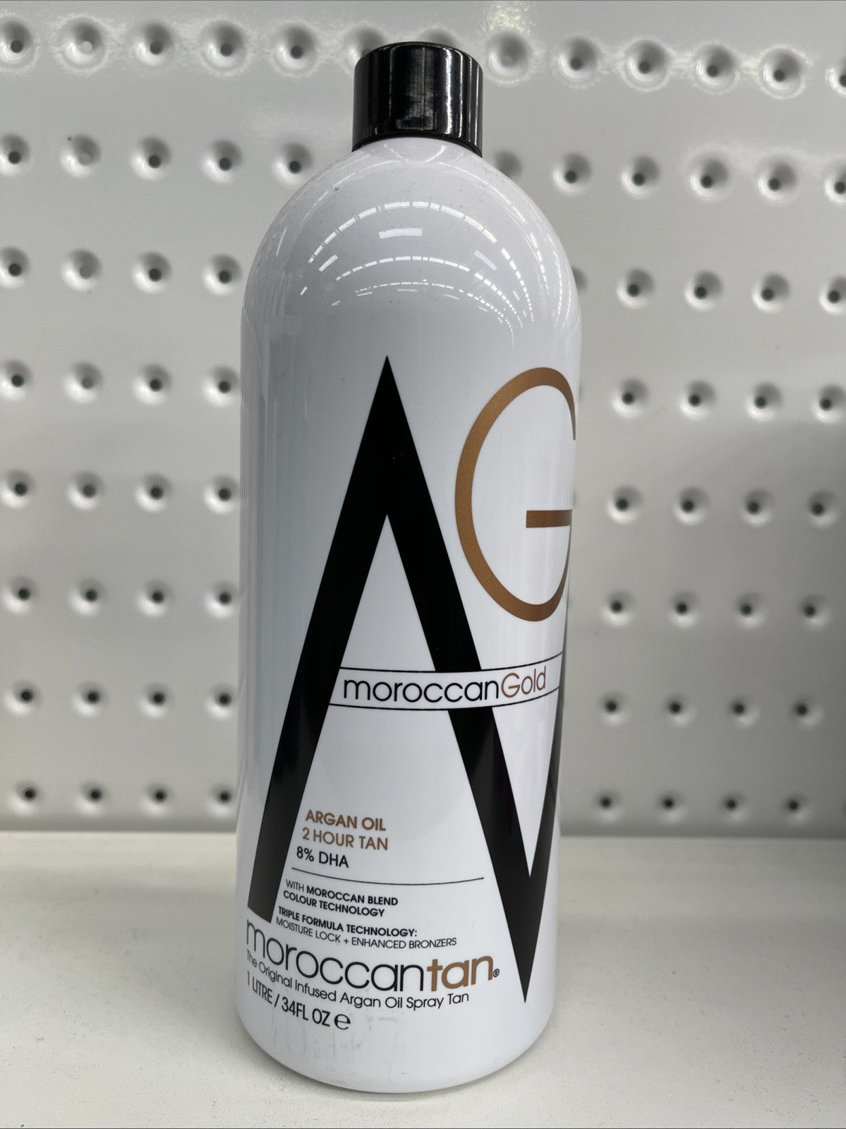 Moroccan Tan Professional Solution Gold 8% 1 Litre 1L Natural Golden Tan 