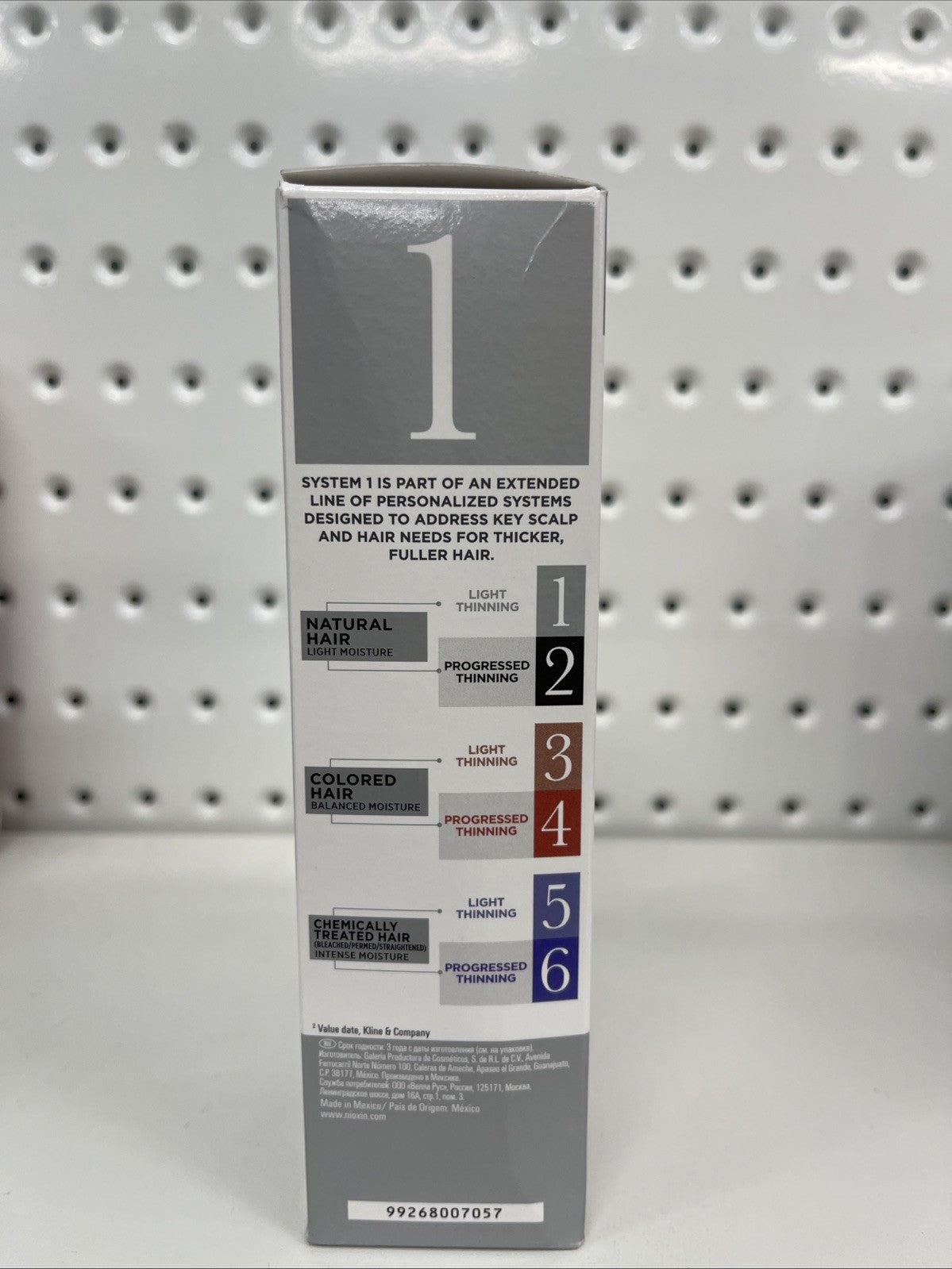 Nioxin System 1 Trial Kit for Natural Hair with Light Thinning | AUS SELLER 