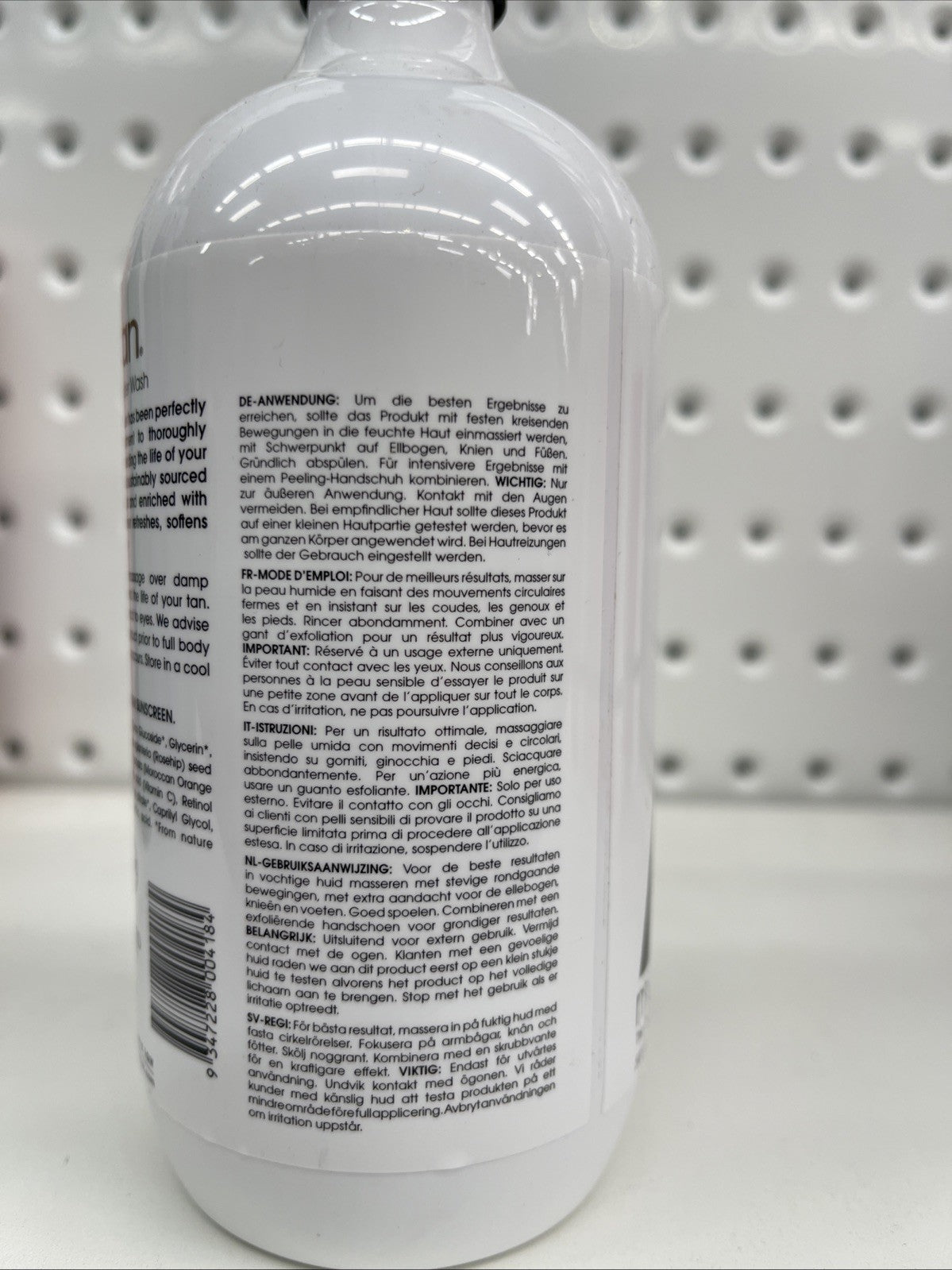 Moroccan Tan Cleanse Argan Oil Wash 500ml  Free Shipping