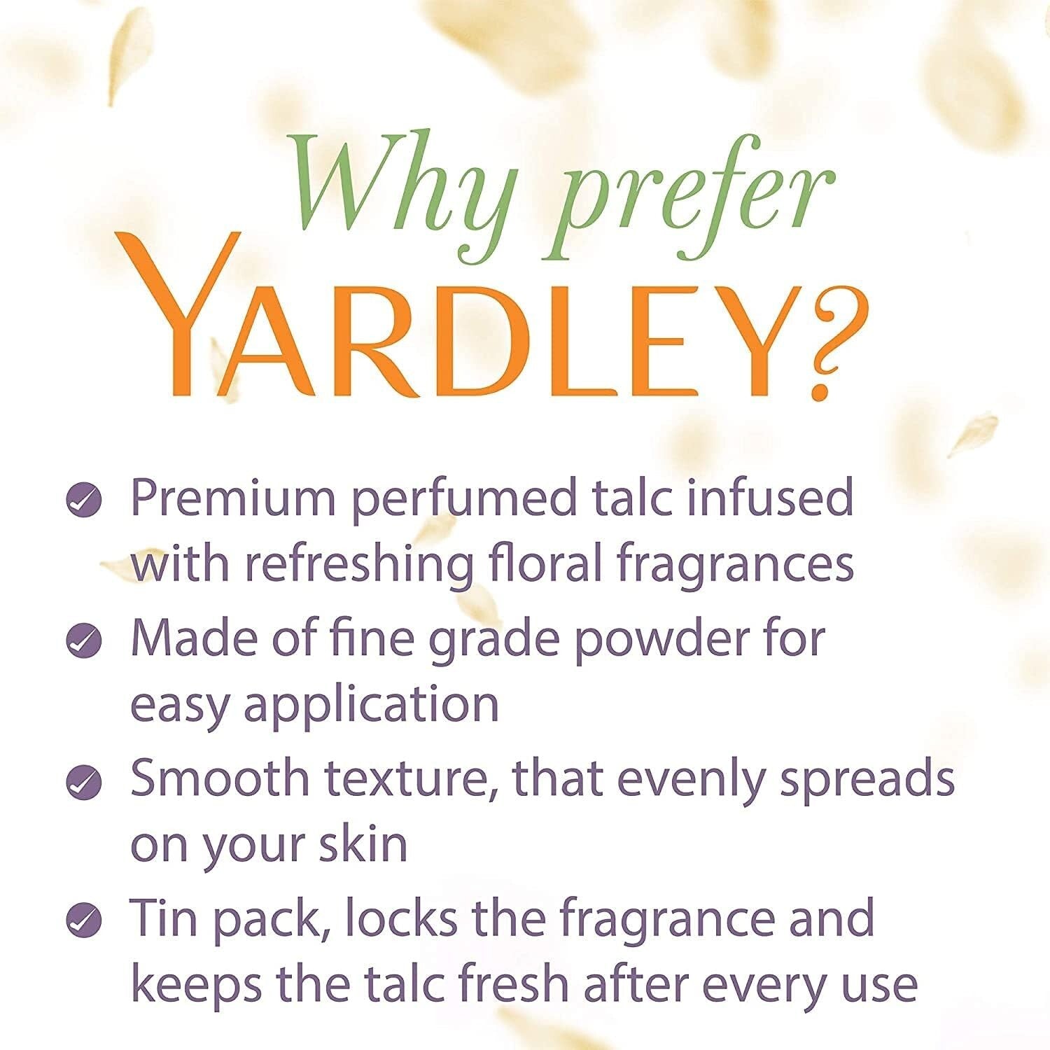 Yardley Sandalwood Perfumed Talc 250g - Luxury Fragrance Powder  Free Shipping