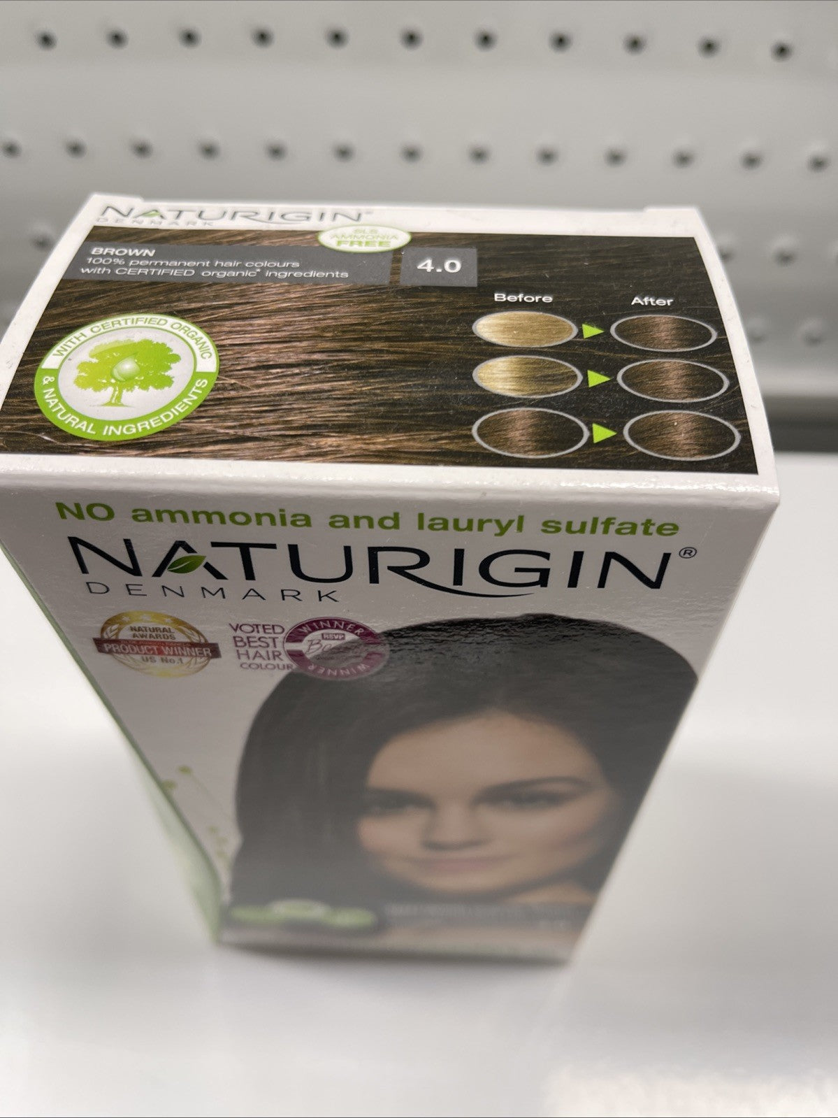 Naturigin Organic Hair Colour 4.0 Brown