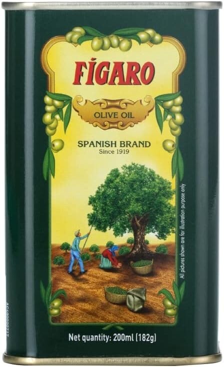 Figaro Olive Oil Jar, 200 milliliters… Free Shipping