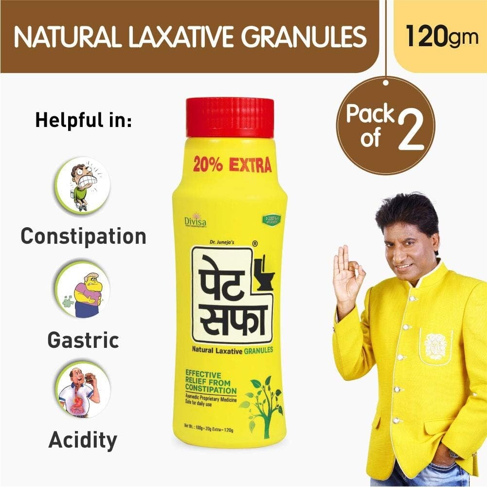 Bivisa Herbals Pet Safa Laxative Granules 120 g  Free Shipping