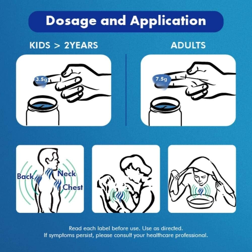 Vicks Vaporub, 50 grams  Free Shipping