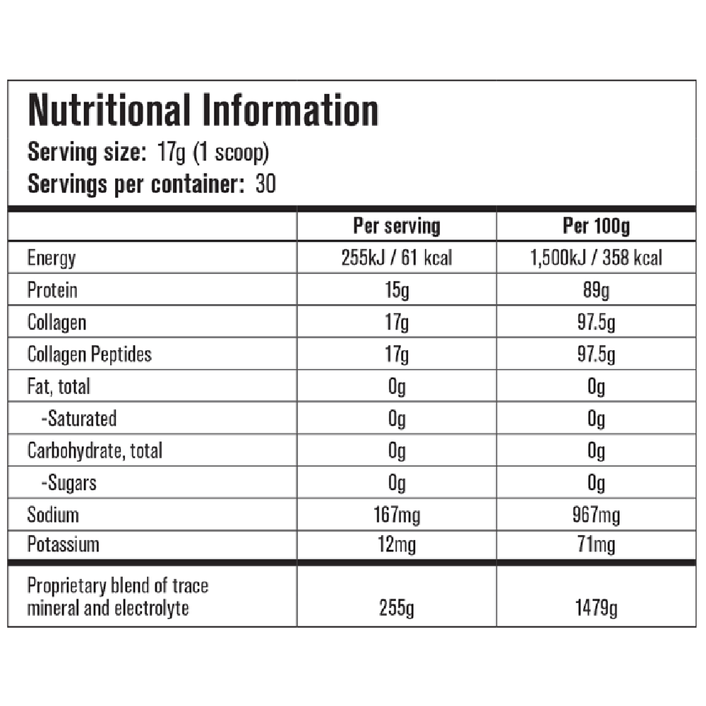 Nature's Sunshine Collagen Premium Peptides 516g - FREE SHIPPING