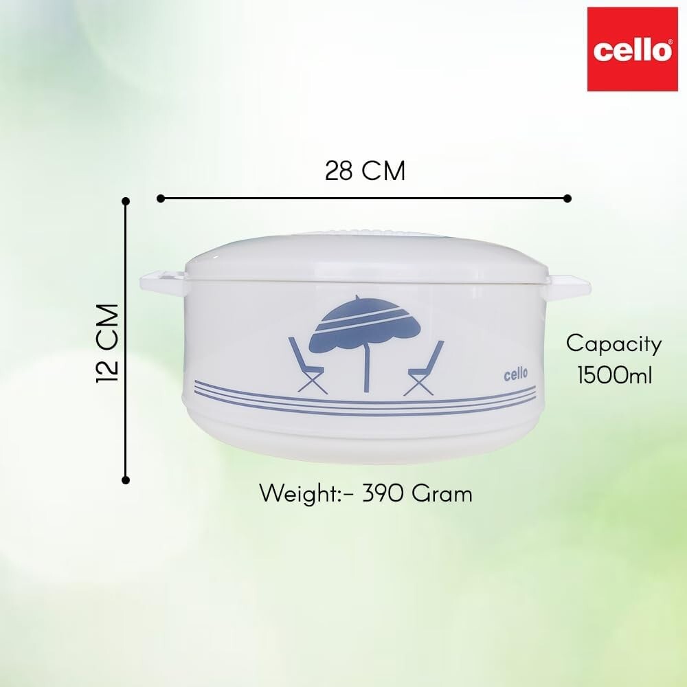 Cello CE-1.5L Chef Deluxe Hot-Pot Insulated 1.5 Litre Casserole Warmer