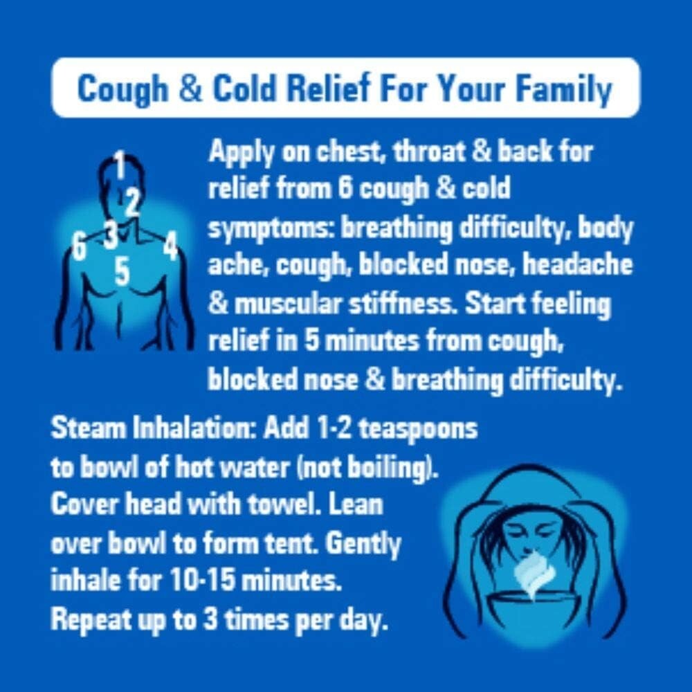 Vicks Vaporub, 50 grams  Free Shipping