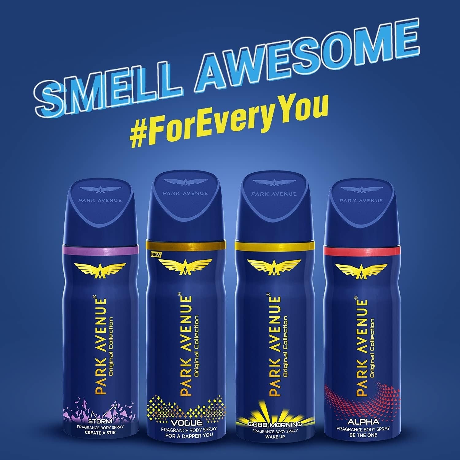 Park Avenue Cool Blue Classic Deo - For men 100g  Free Shipping