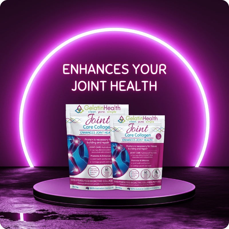 GELATIN HEALTH JOINT CARE 225g -HYDROLYSED BIOACTIVE COLLAGEN PEPTIDES FREE SHIP