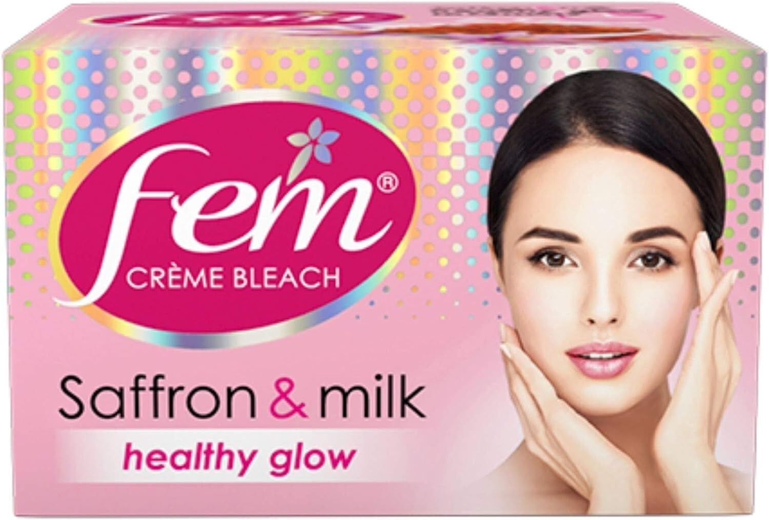 Fem Fairness Naturals Skin Bleach, Saffron, 64 G  Free Shipping