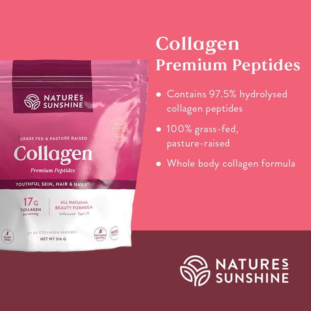 Nature's Sunshine Collagen Premium Peptides 516g - FREE SHIPPING