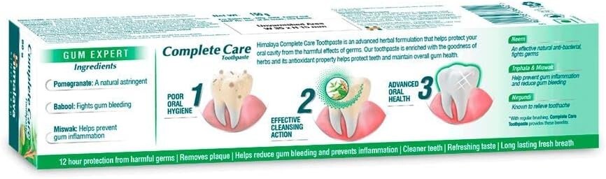 Himalaya Herbals Complete Care Toothpaste, 150 grams…   Free Shipping