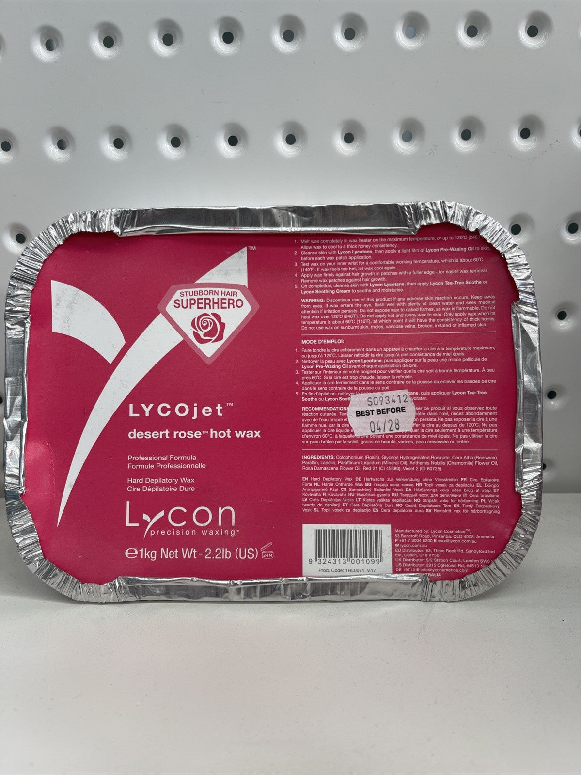 LYCON WHLL1250 16 inch Hot Wax - Red