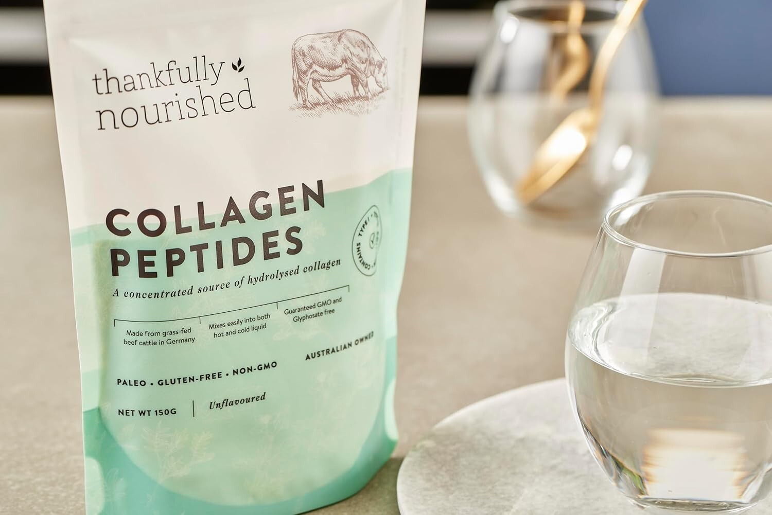 Thankfully Nourished Collagen Peptides 150g