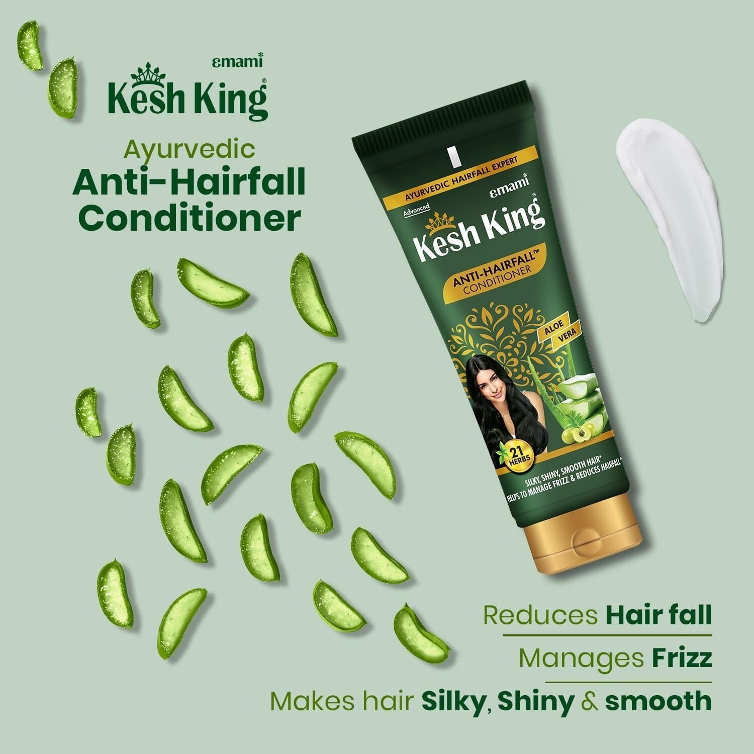 Kesh King Scalp and Hair Medicine Anti-Hairfall Conditioner, 200 ml 