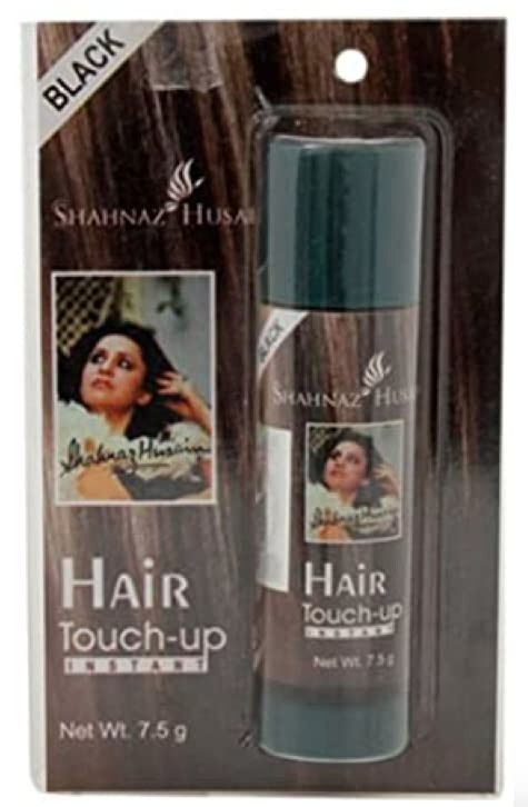 Shahnaz Husain Hair Touch-Up Plus Spray (Instant) - Improved Formula 0.26 Oz.