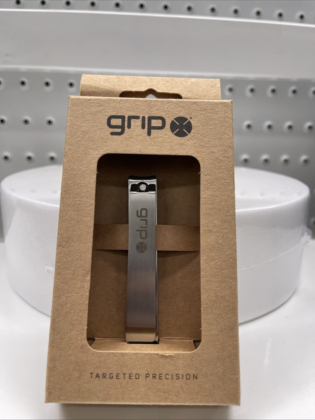 Caronlab Grip Nail Clipper S4 (Stainless Steel) Toe Finger Cutter Curve Edge