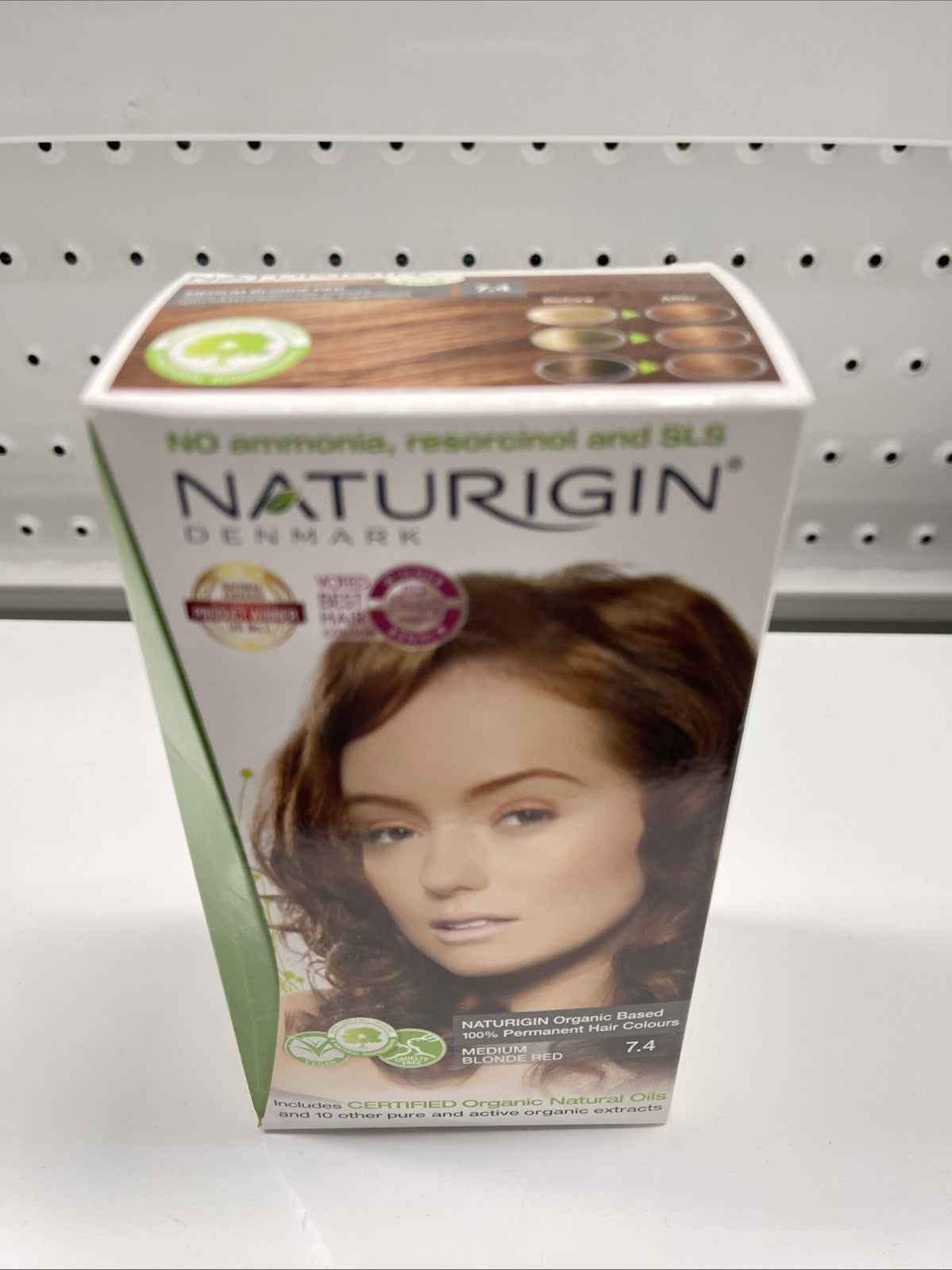 Naturigin Organic Hair Colour 7.4 Medium Blonde Red
