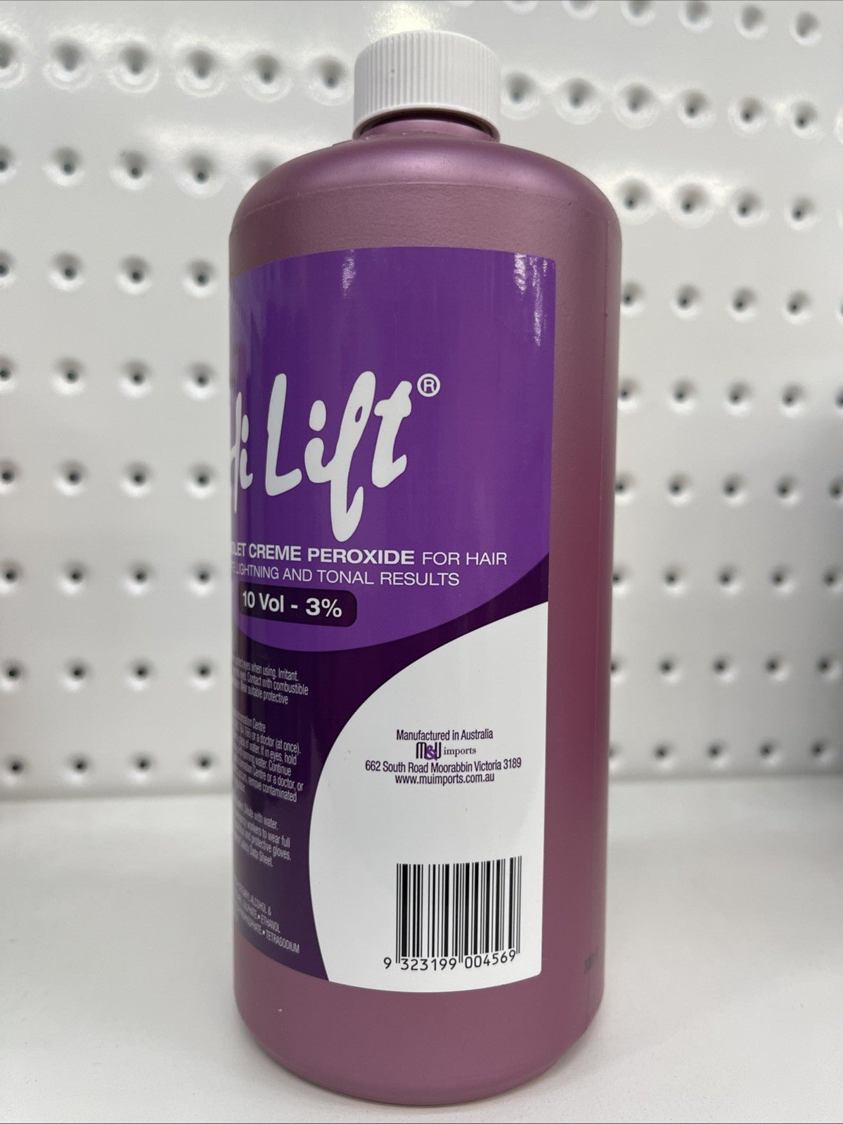 HI LIFT PEROXIDE VIOLET 10VOL OR 3% 1 LITRE