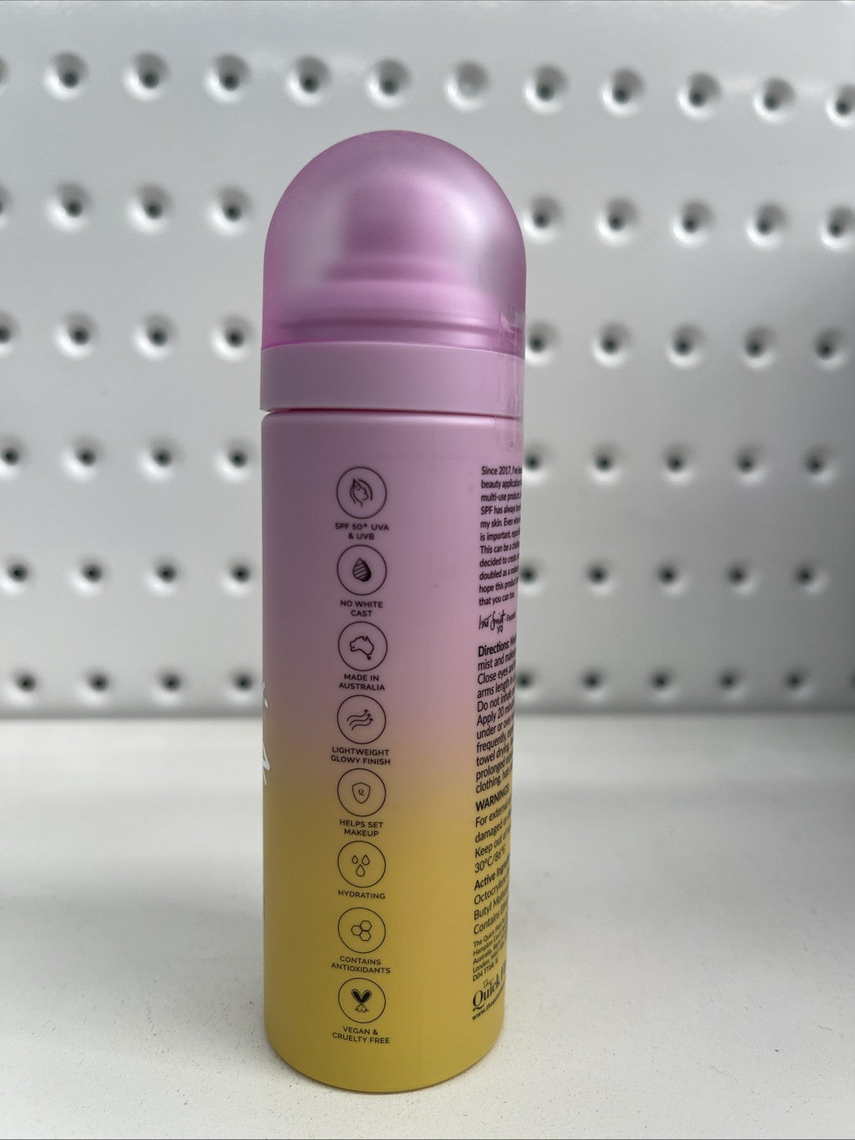 Quick Flick Quick Screen Facial Sunscreen Spray SPF 50+ - 90ml